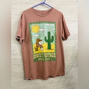 Peanuts Brown T-Shirt